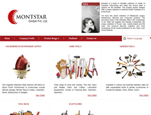 Tablet Screenshot of montstar.com